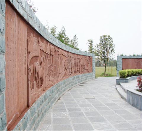 《合肥三國遺址公園》-公園景區景觀雕塑